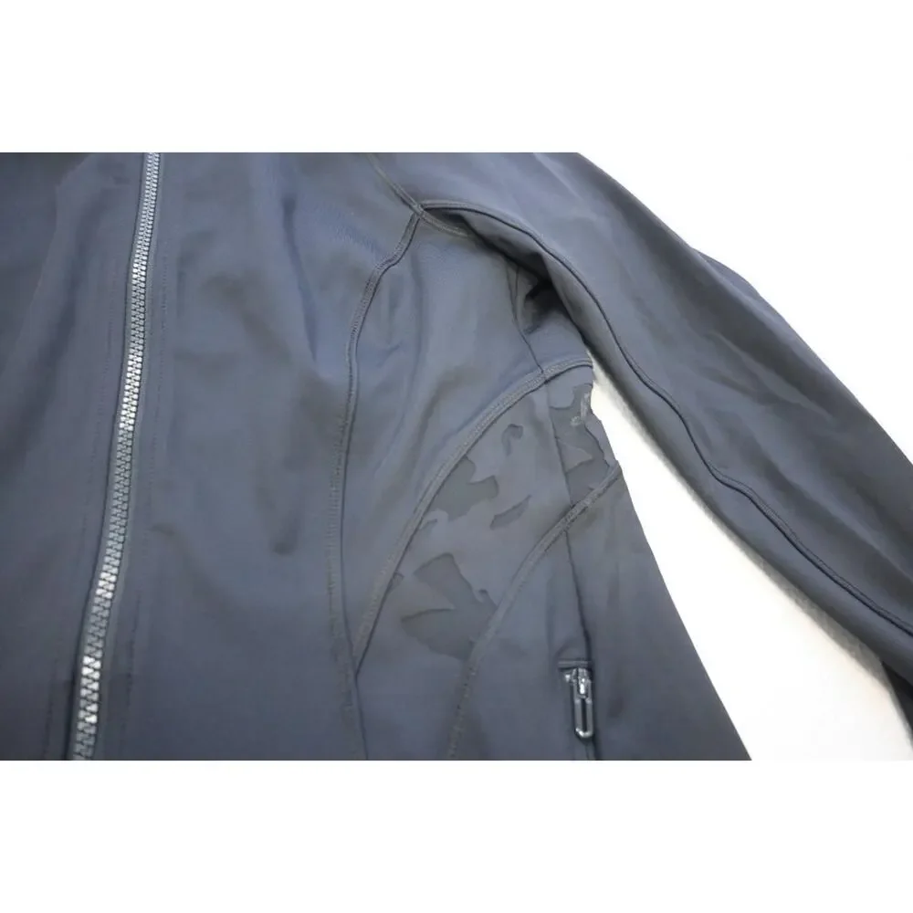 Under Armour Hoodie HeatGear Fitted Stretch Athletic Jacket Black‎ Womens Small
